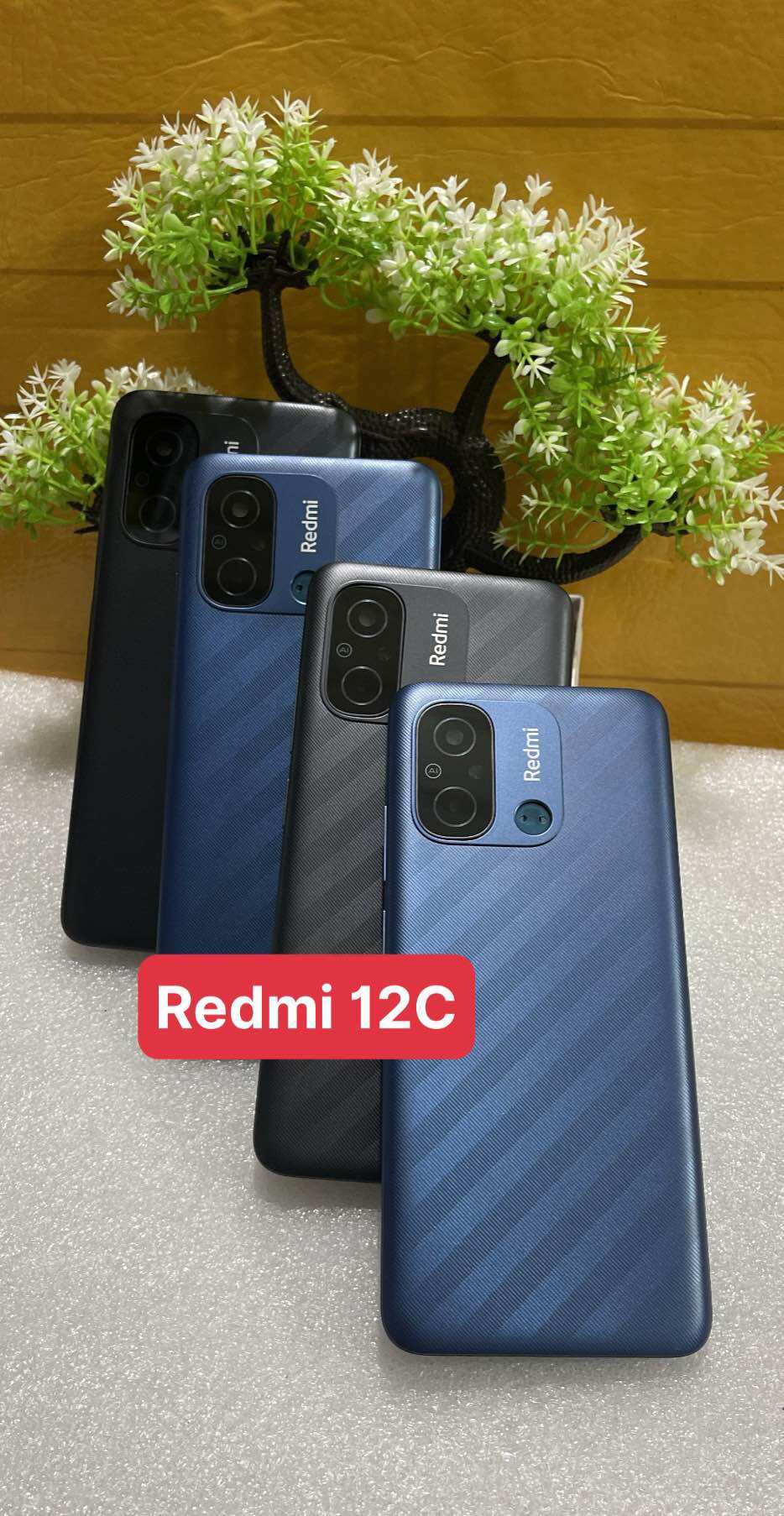 Bộ vỏ xiaomi Redmi 12C zin mới, thay vỏ điện thoại xiaomi redmi 12c hàng chuẩn giá tốt
