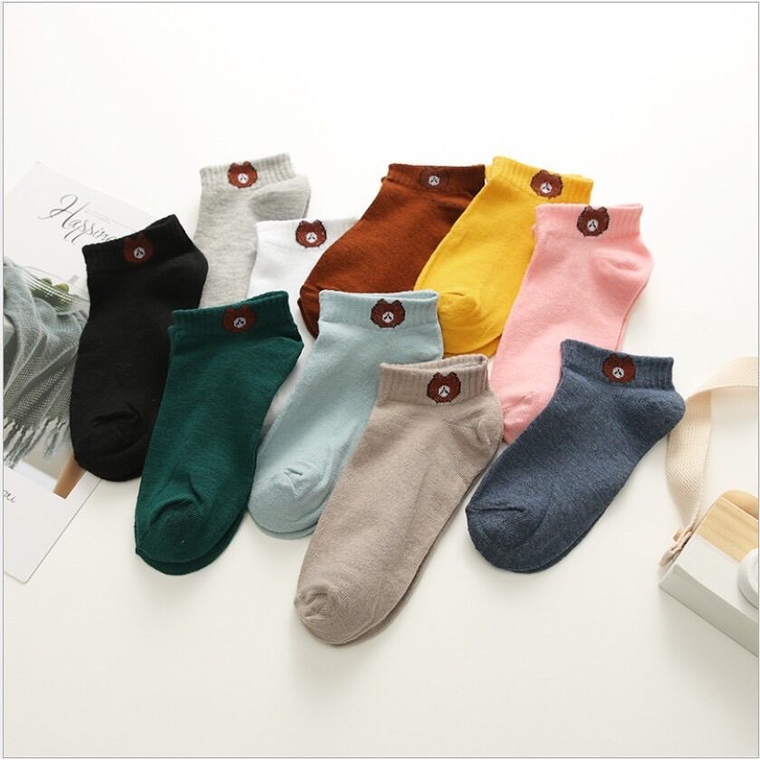 Set 3 đôi tất gấu