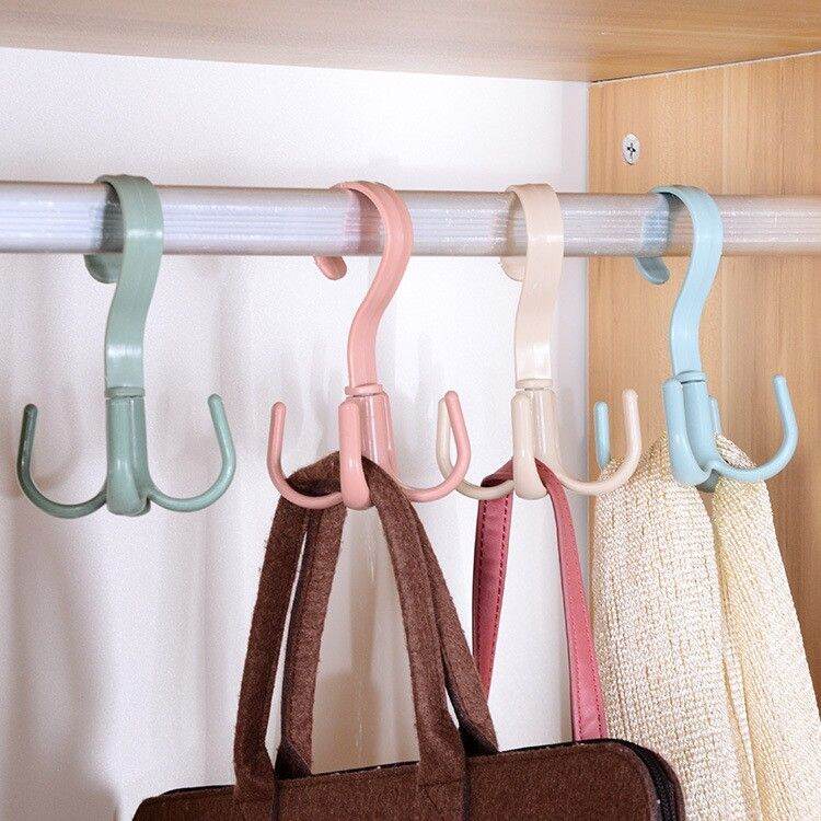 Móc treo đồ] đa năng 4 cạnh