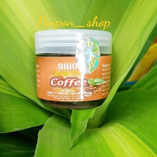 Lột mụn ohio cafe 40g