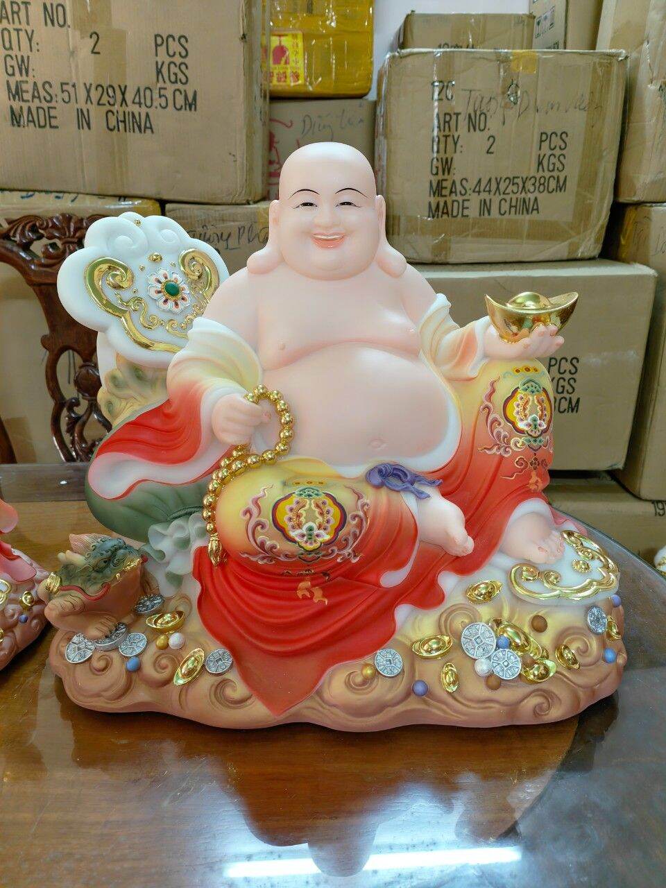 Tượng Phật Di Lặc cao 40cm,50cm