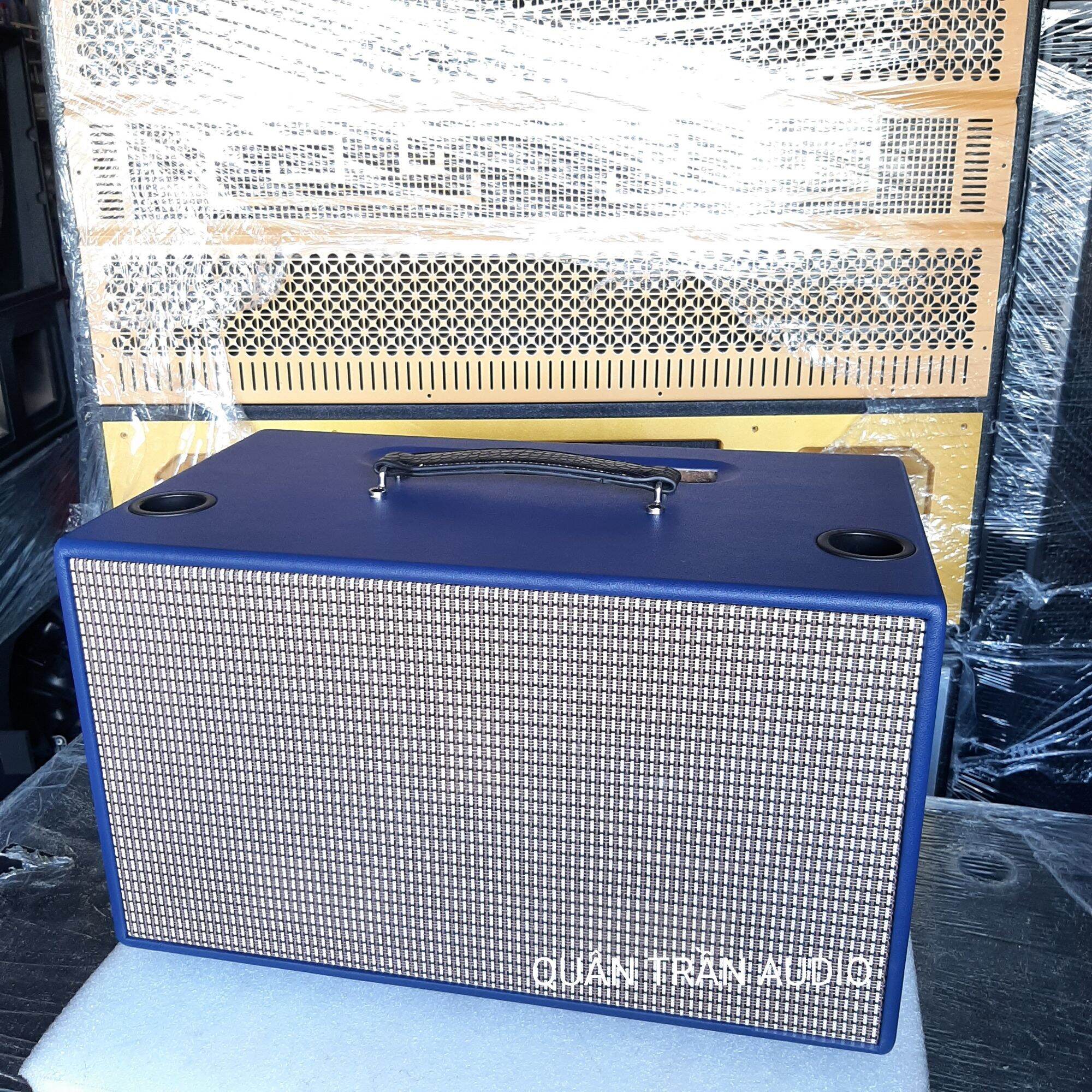 Vỏ thùng loa kéo bass 16 đôi_bọc da