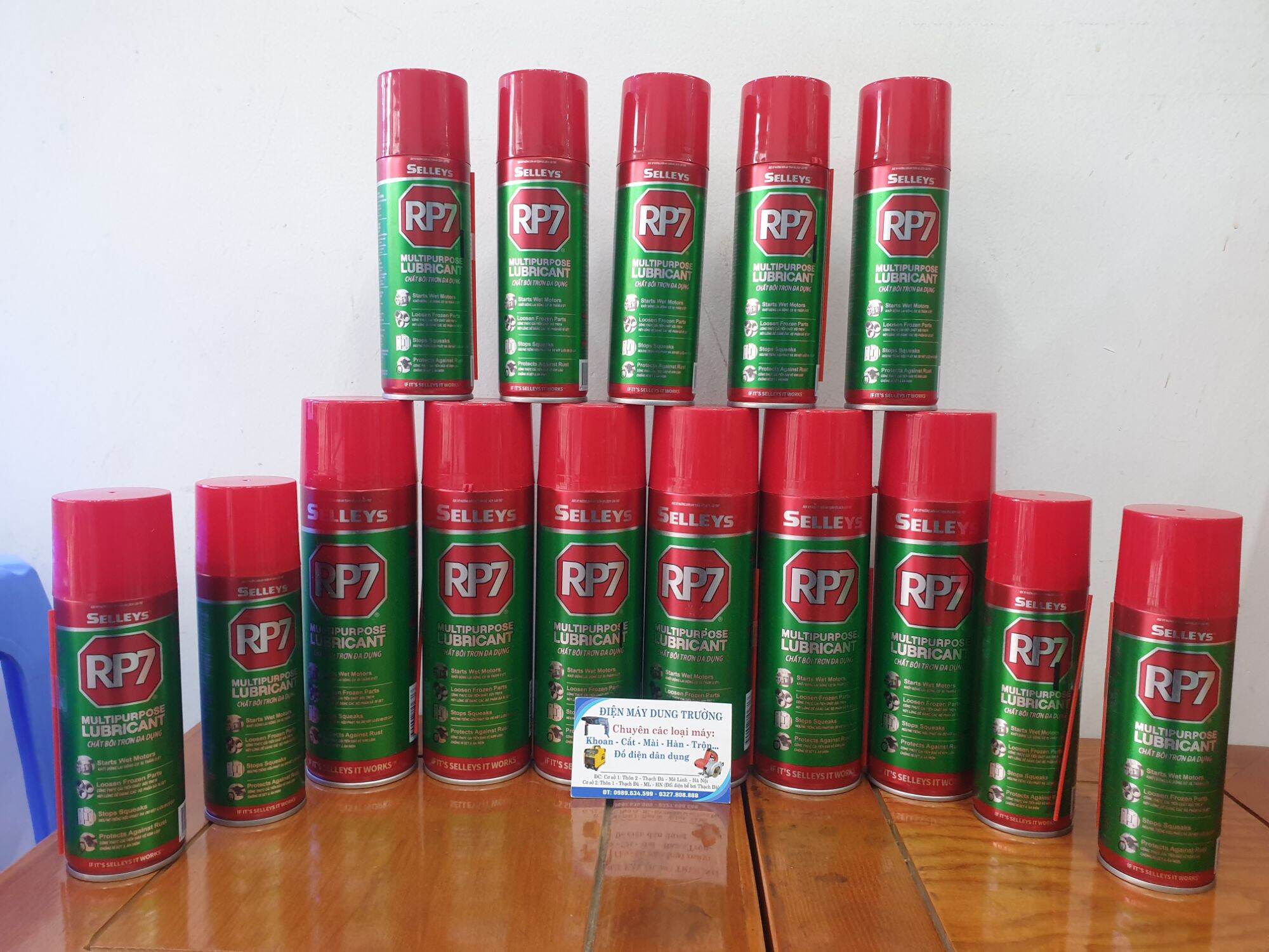 ( Loại 1 ) RP7 Chai Xịt Chống Rỉ Sét 150g - 300g