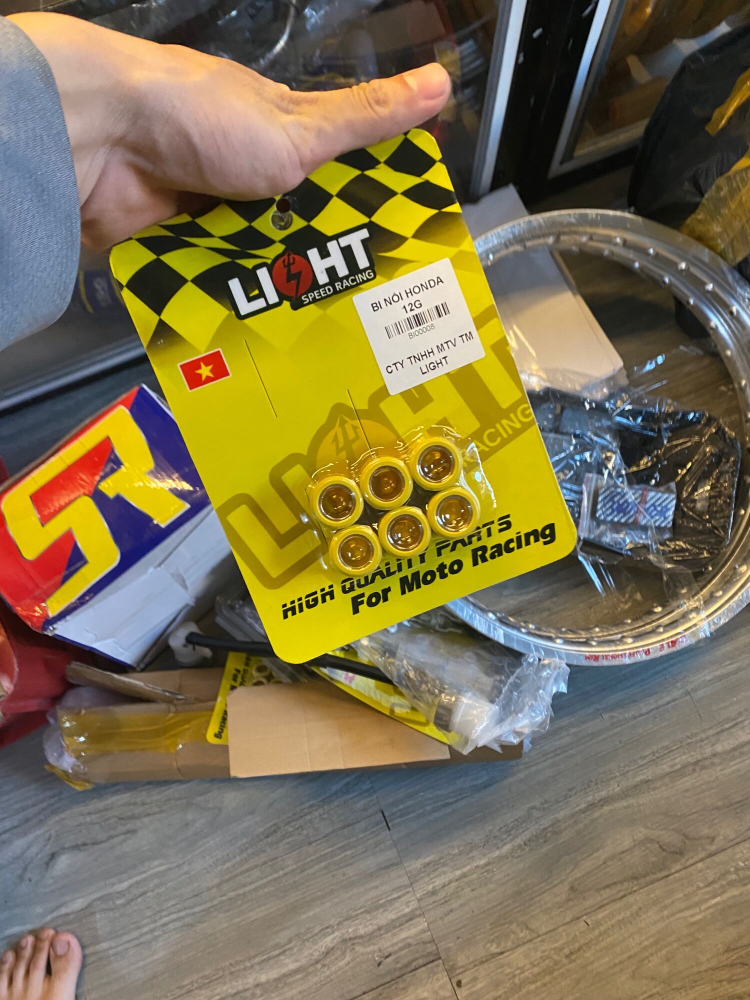 Bi độ light 12g gắn honda vario click