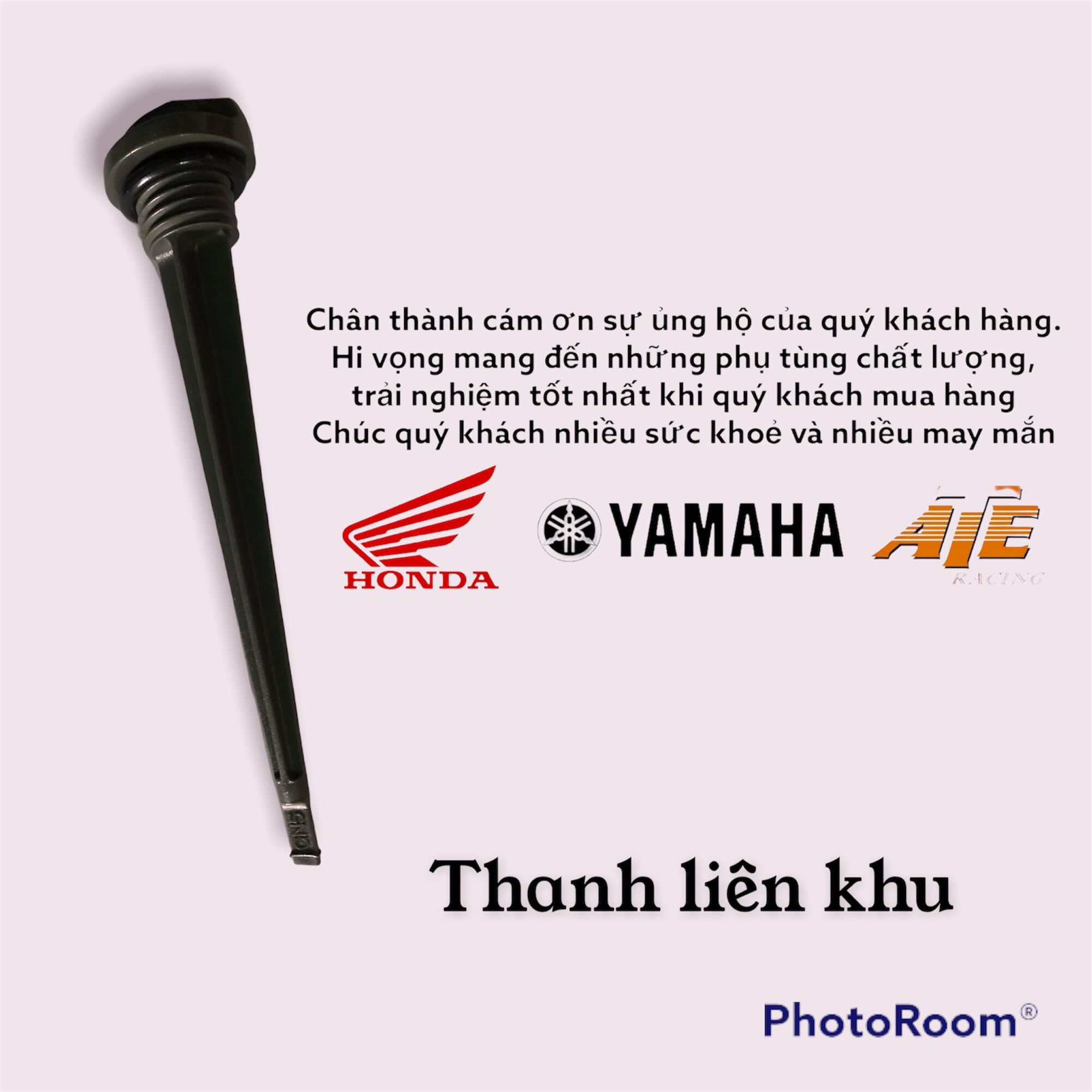 Ty thăm nhớt zin hệ máy xe số 1 lít Honda