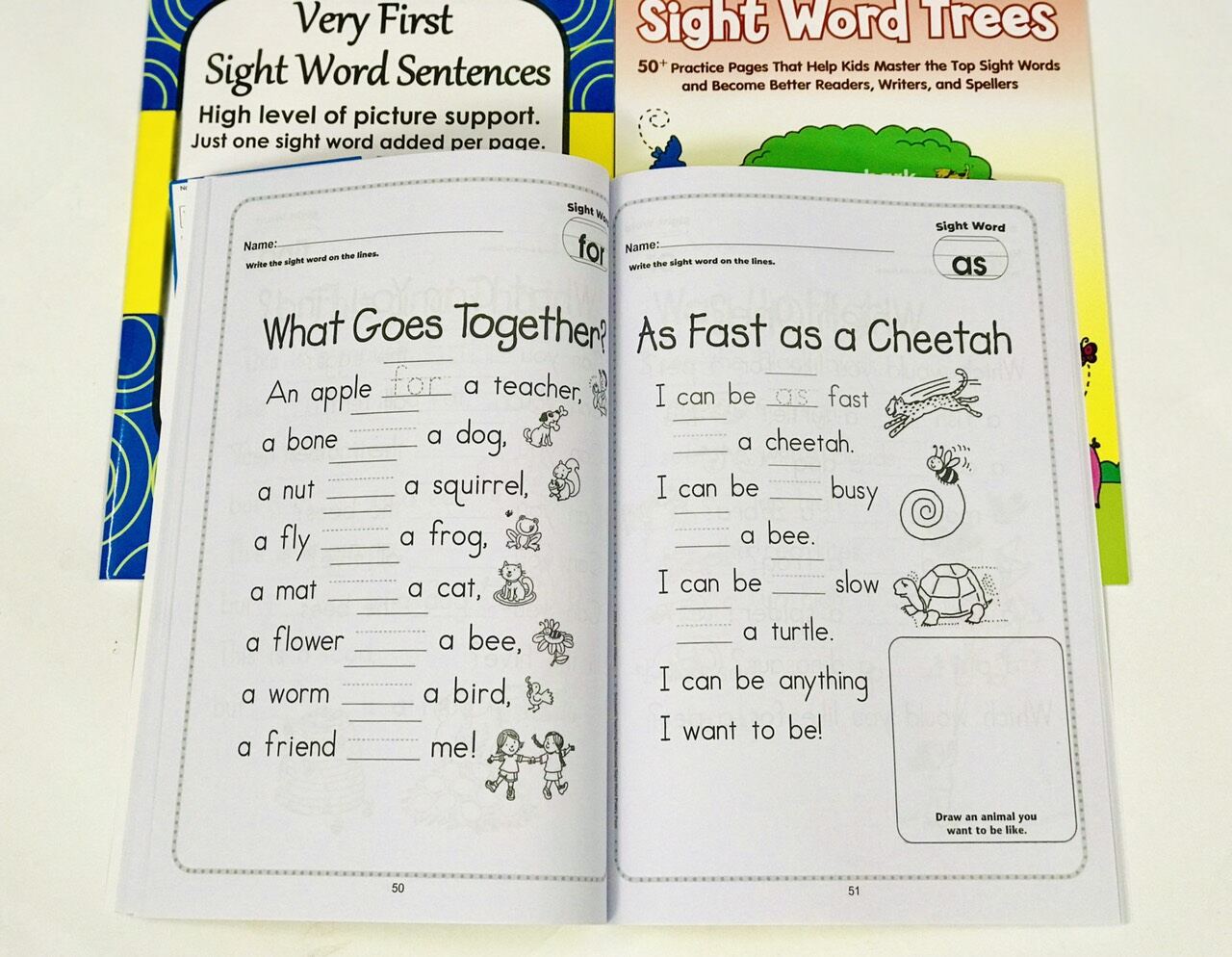 Combo 4q Sight word - tặng file nghe Mp3