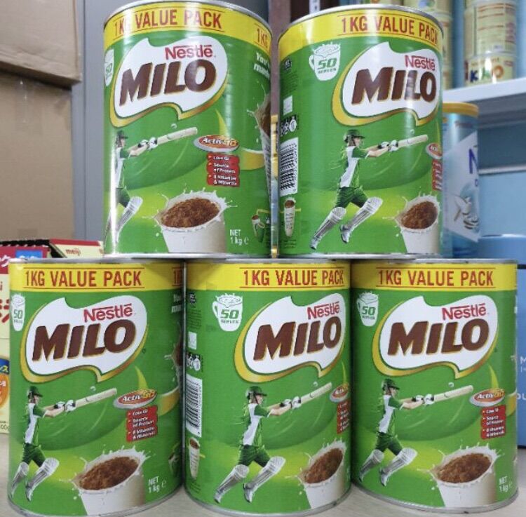 Sữa milo úc hộp 1kg 3/2023
