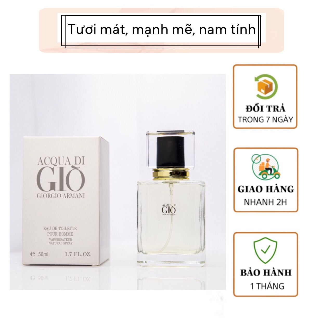 acqua di gio 50ml Chất Lượng, Giá Tốt 