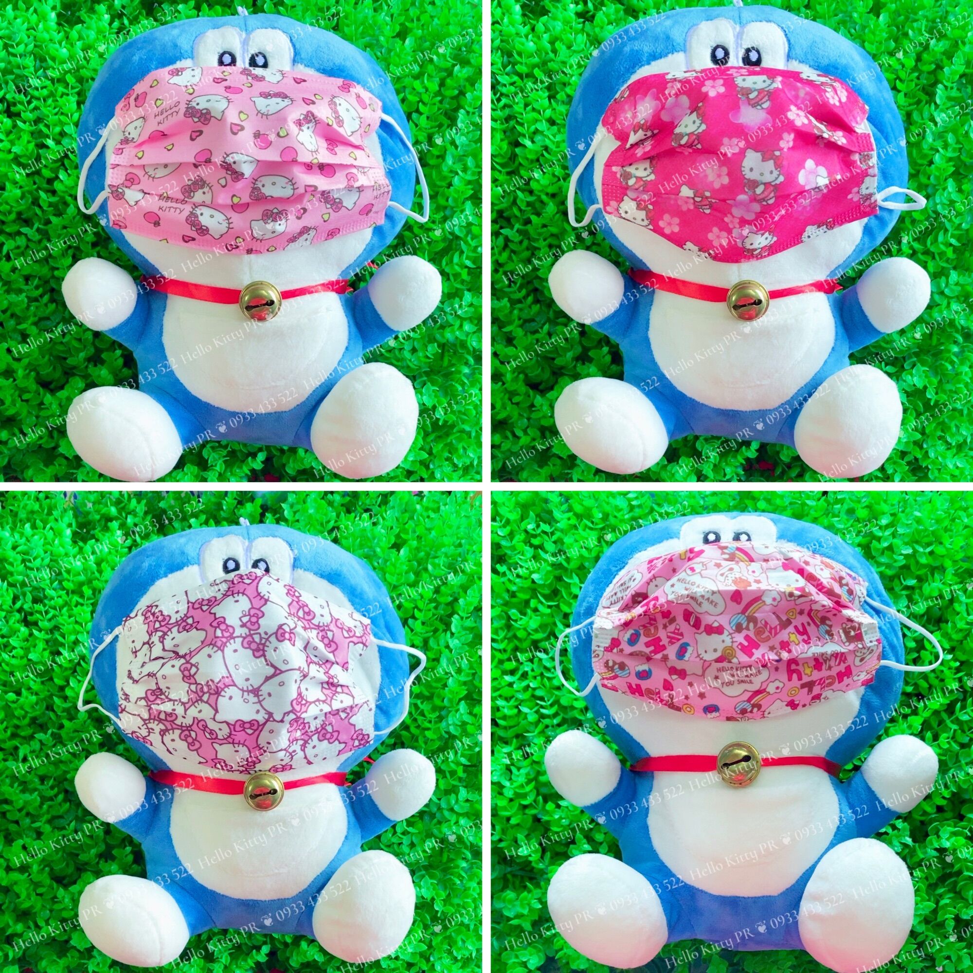 Khẩu trang y tế Hello Kitty - Doremon Doraemon
