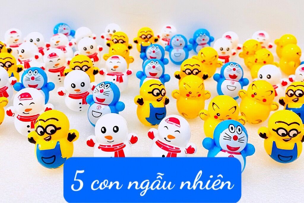 Lật đật nhí - 5 con ngẫu nhiên