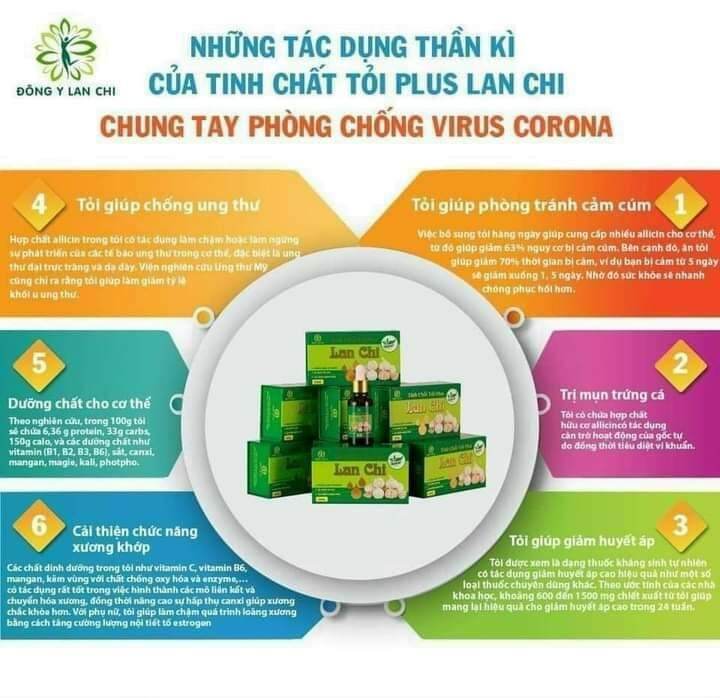 Tinh Chất Tỏi Plus Lan Chi