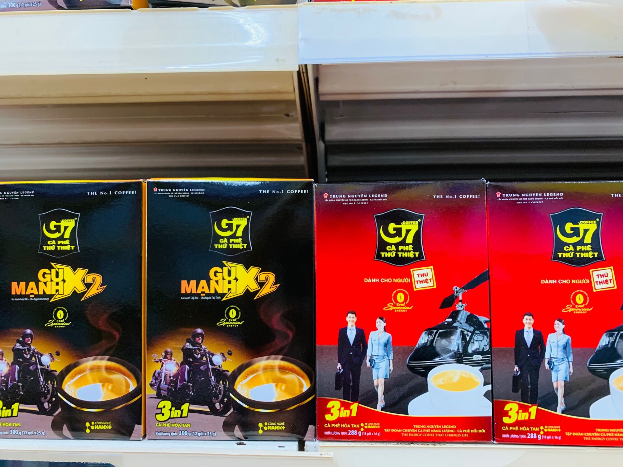 Cà phê G7 3in1 gu mạnh 288-300g