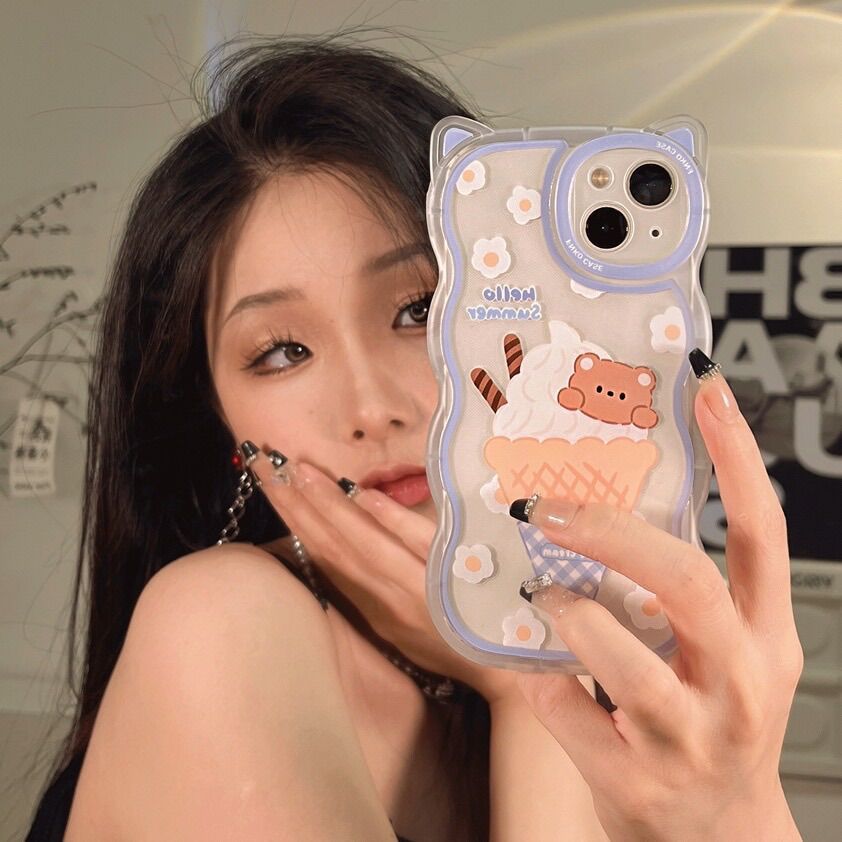 [Clover 2020] Ốp lưng nhựa dẻo iPhone 14 Pro Max có tai mèo