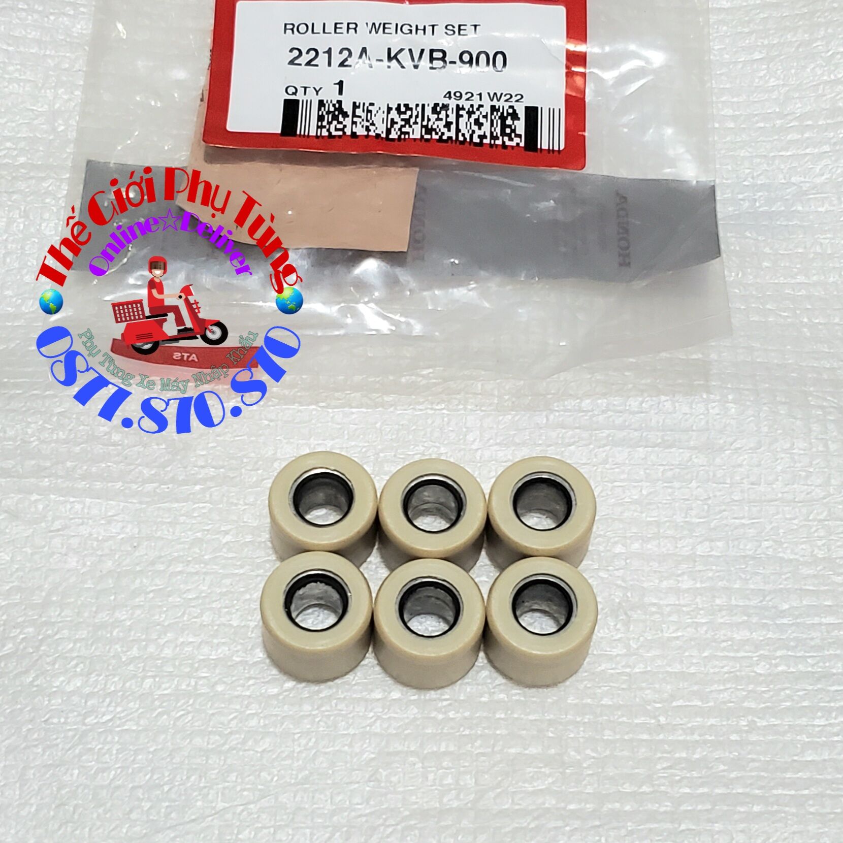 Bộ bi nồi ab 110 zin honda indonesia - 2212a-kvb-900