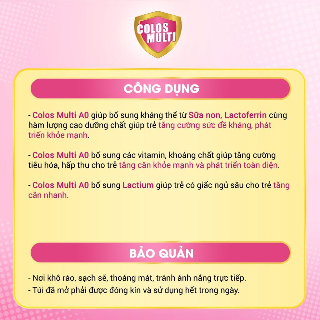 Mama sữa non colos multi A0 350g