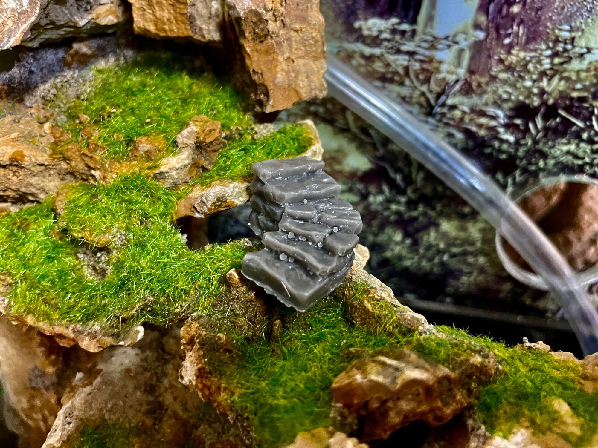 Bậc cong mini trang trí tiểu cảnh, terrarium, bonsai, non bộ