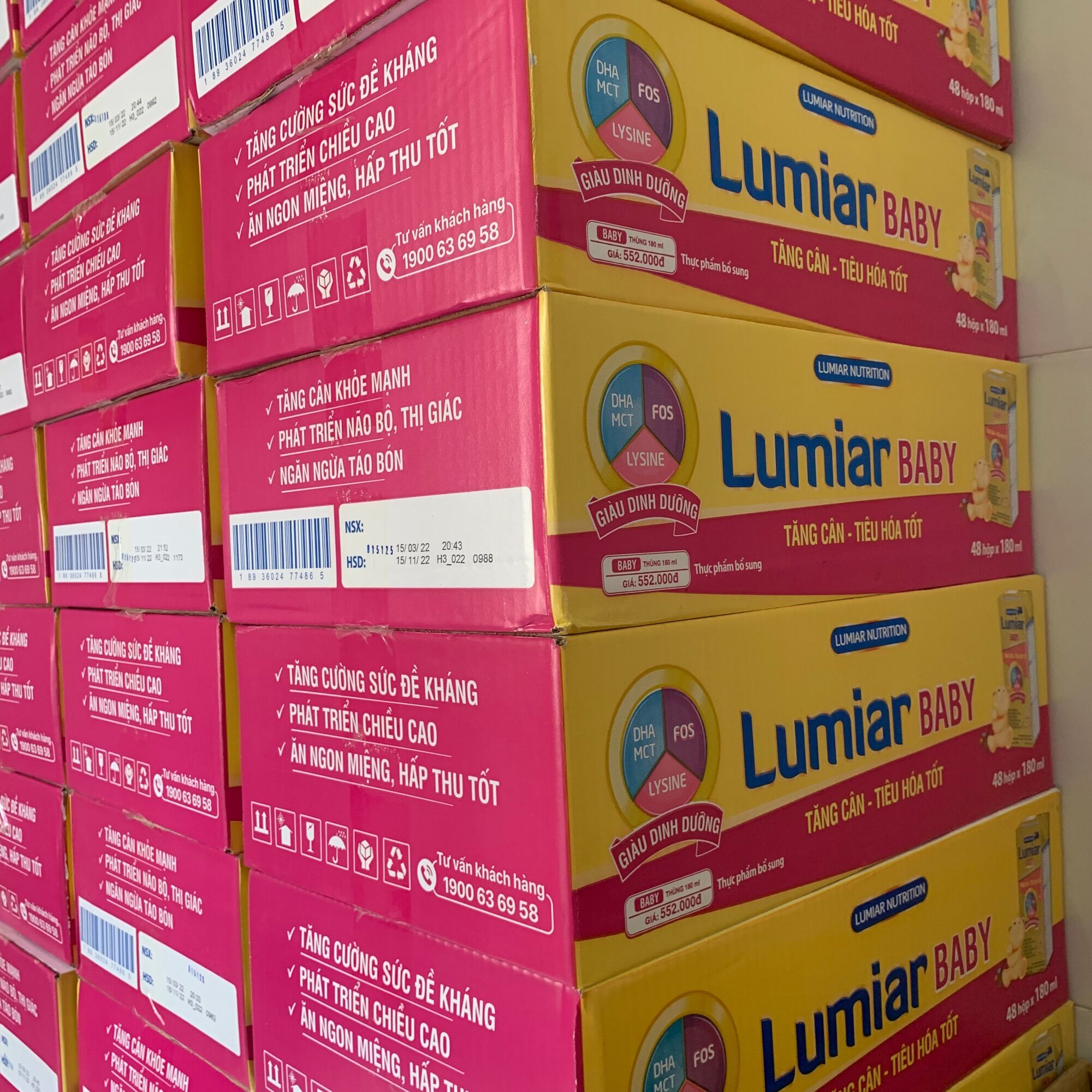 Sữa bột pha sẵn Lumiar Gain 110ml