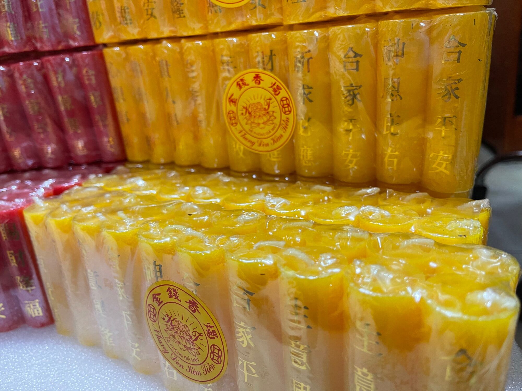 ĐÈN CẦY PHÁO KIM TIỀN ( LÓC 10 CẶP )