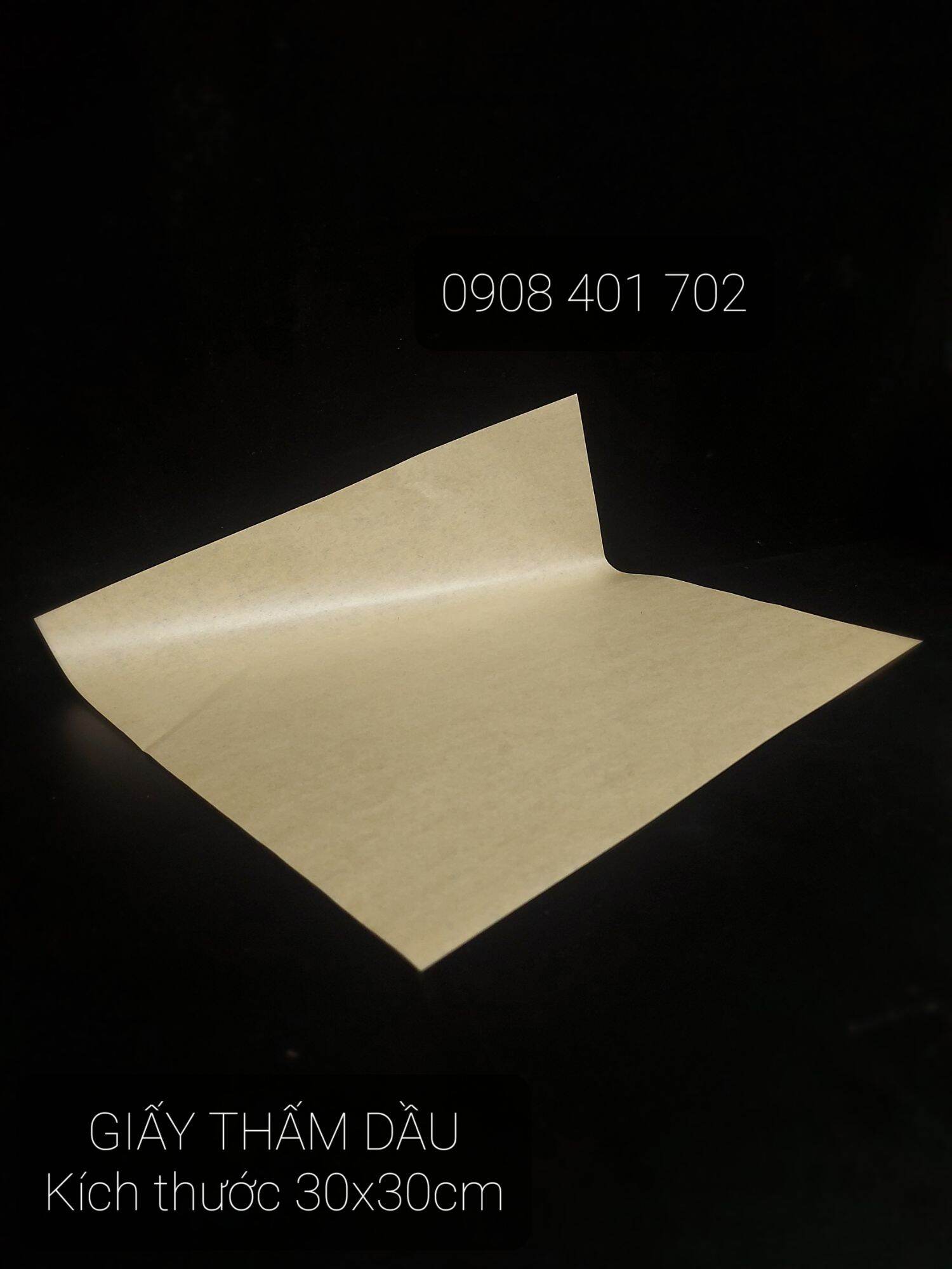 [500 tờ] Giấy thấm dầu thực phẩm/ giấy lót khay/dĩa
