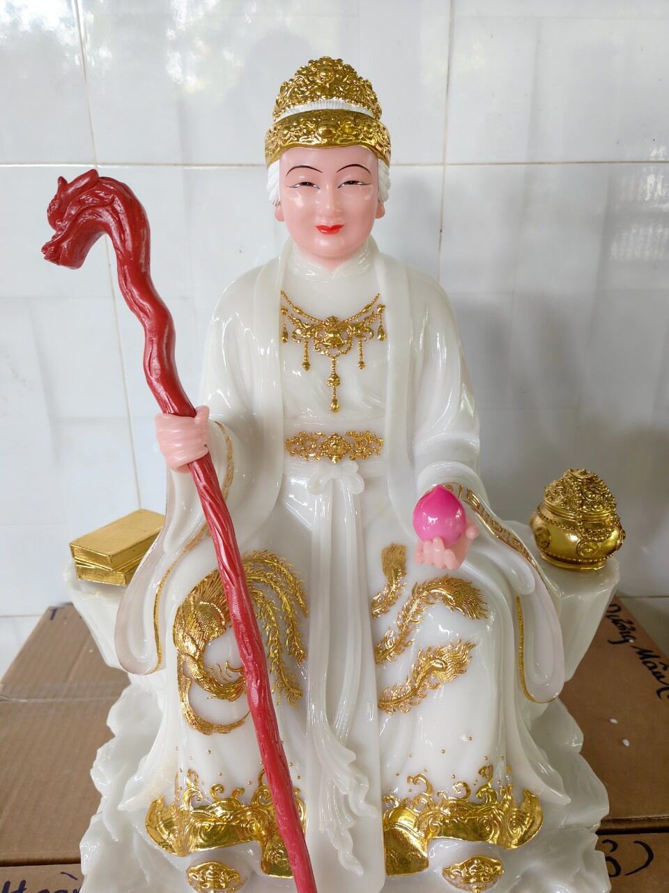 Tượng Lê Sơn Lão Mẫu cao 50cm