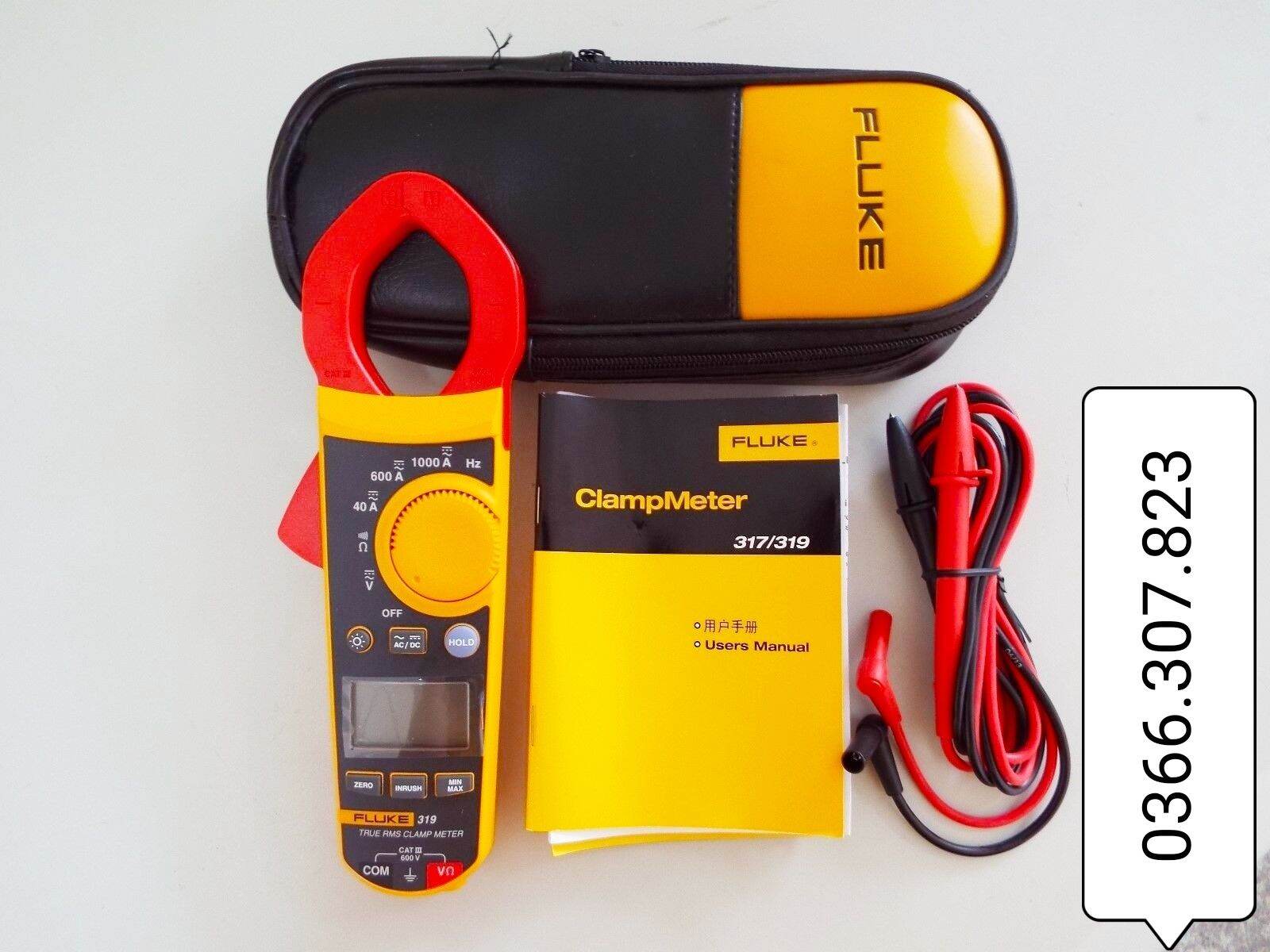 [HCM]Ampe kìm đo dòng AC/DC Fluke 319 (1000A)