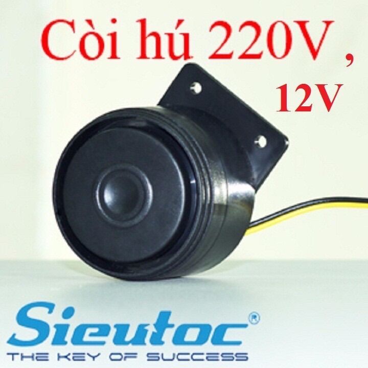 CÒI HÚ 220V, 12V CÒI