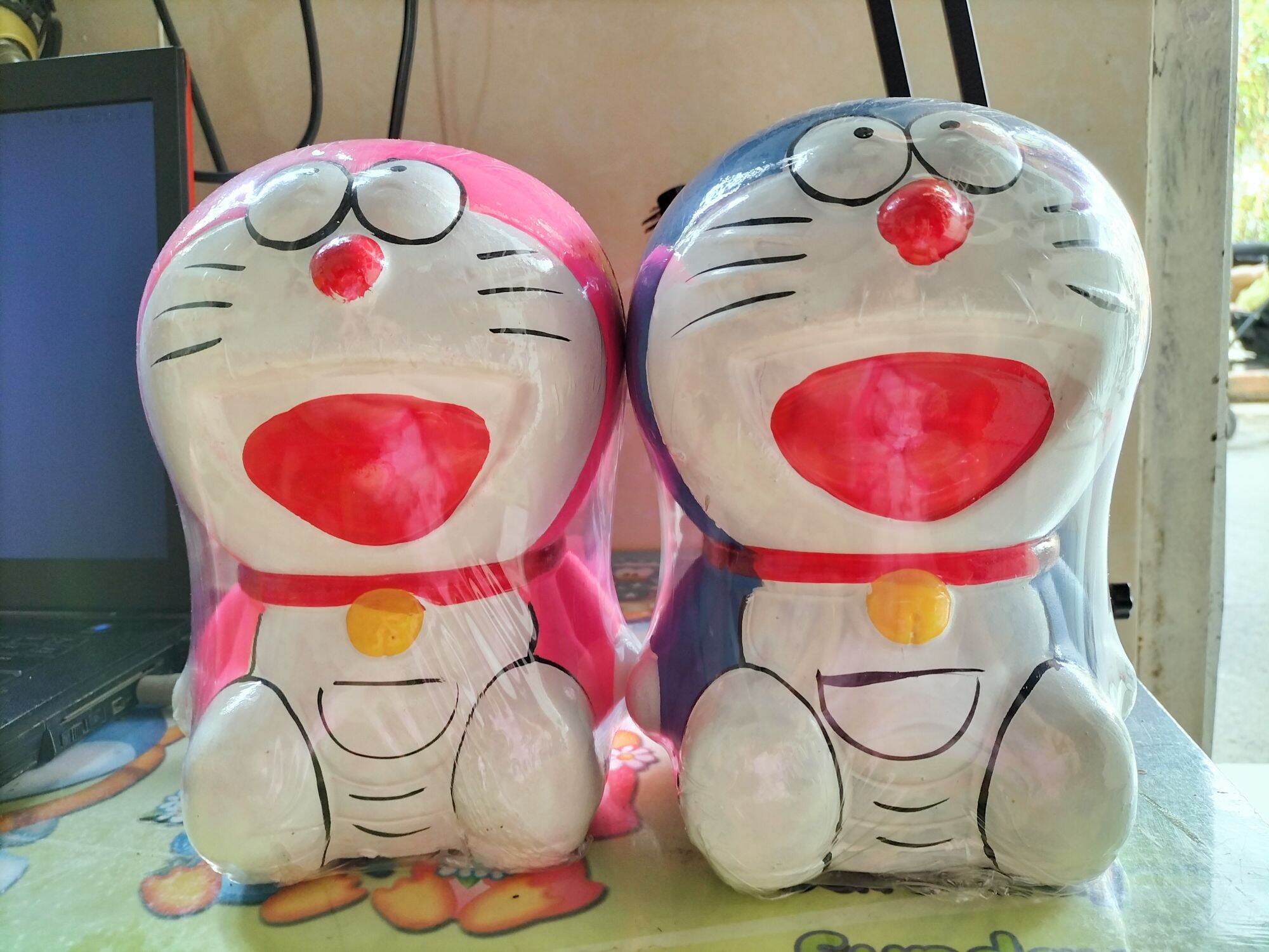 Heo đất Đô rê mon cao 25cm