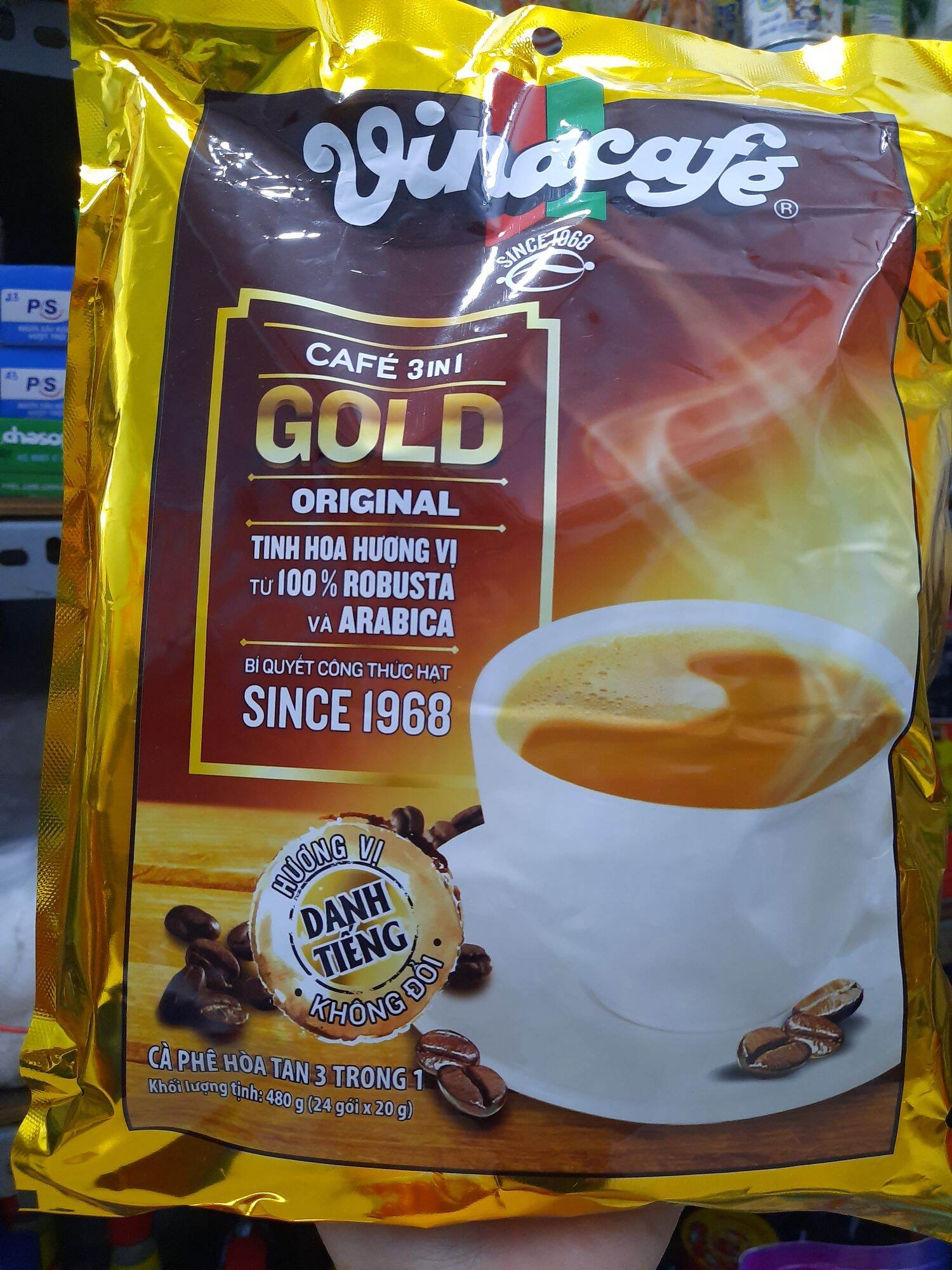Cafe sữa vinacafe bịch 24 gói× 20g