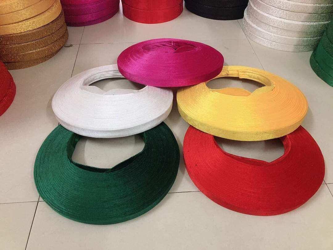 Khăn xếp vải nhung cao cấp 25 vòng đủ các màu