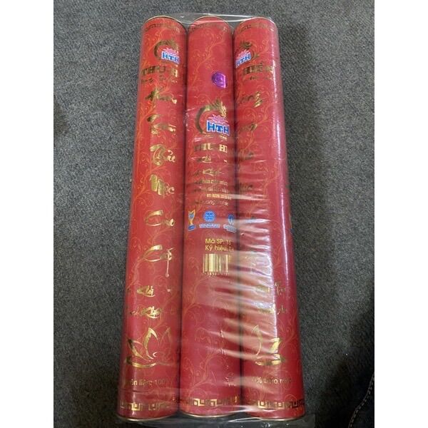 Hương ống đỏ hiệu thu hiền lốc 3 ống