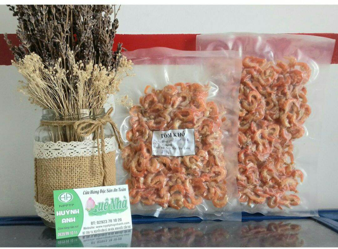 Tôm khô bạc liêu - loại đặc biệt - 250g