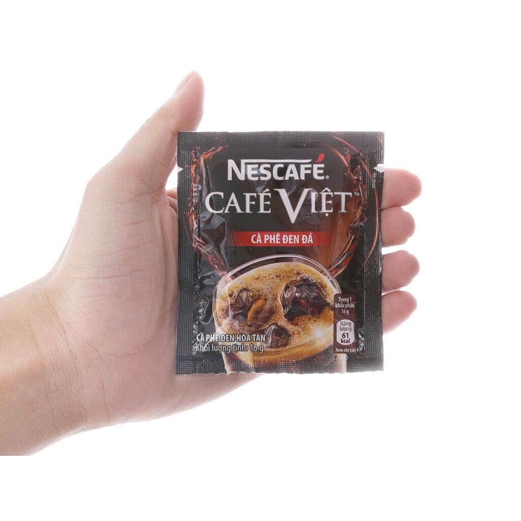 cà phê (cafe) Việt đen đá (35 gói x 16g)