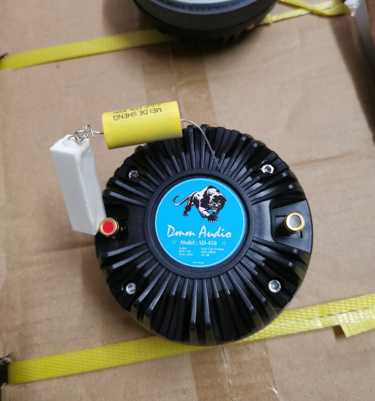 Loa treble 450 mẫu con sói từ 120 coil 44.4 8ohm màn titan rất bền