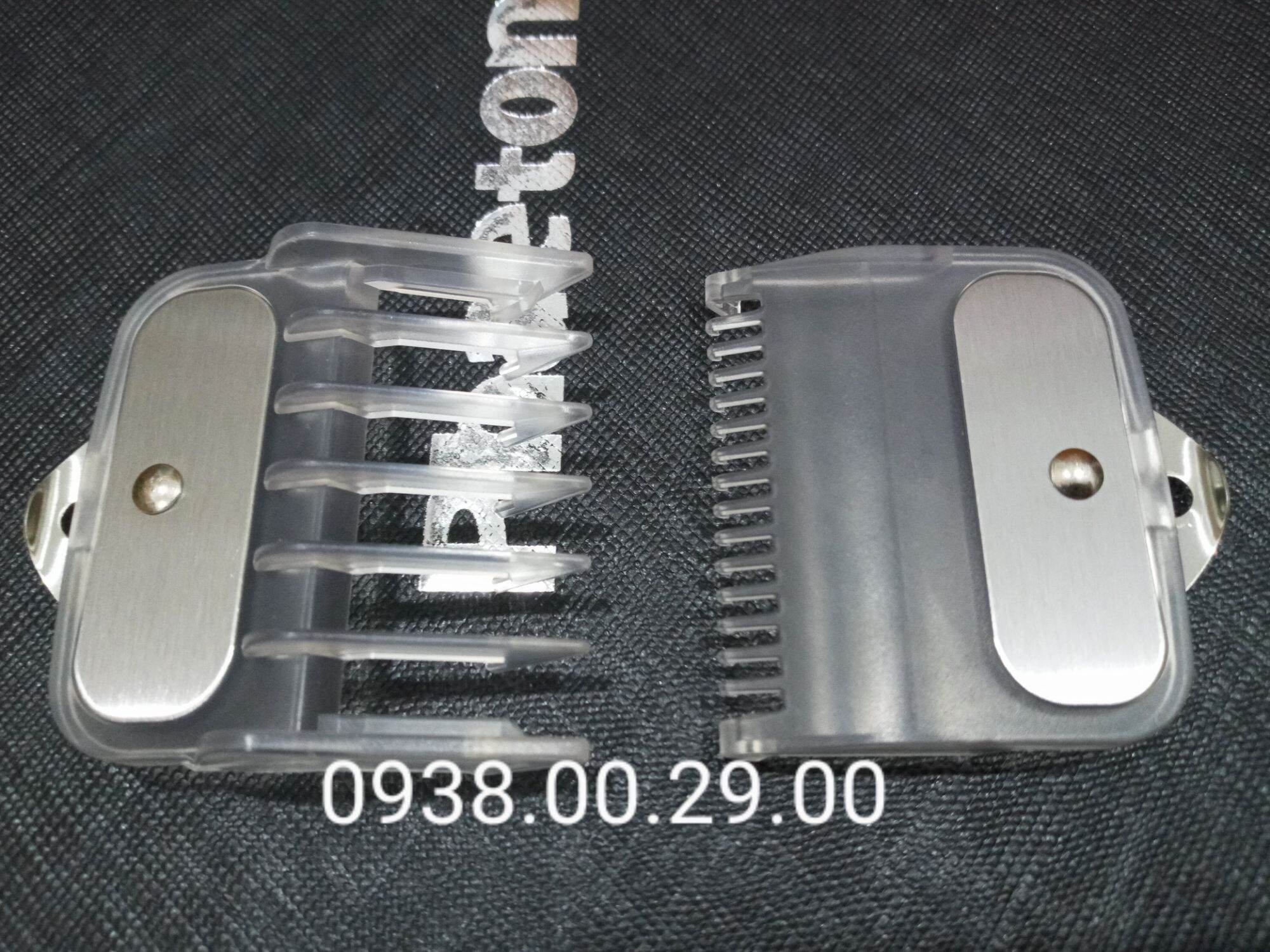 Cữ Thép Barber 1.5mm Và 4.5mm Loại Tốt. Bộ 2 Cữ Gá Thép Lắp Cho Tông Đơ Kemei, Surker, Jame. (Ảnh thật). 