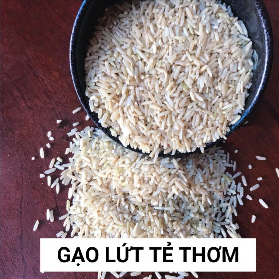 Hạt giống lúa lứt tẻ thơm, lúa lứt Séng cù túi 1kg