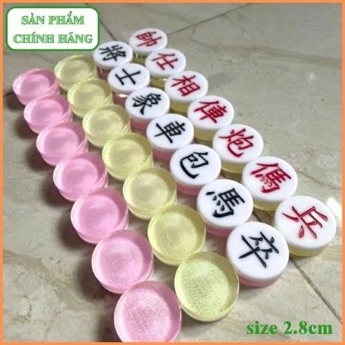 Cờ úp dạ quang cao cấp, chống dấu hiệu quả size 2.8cm