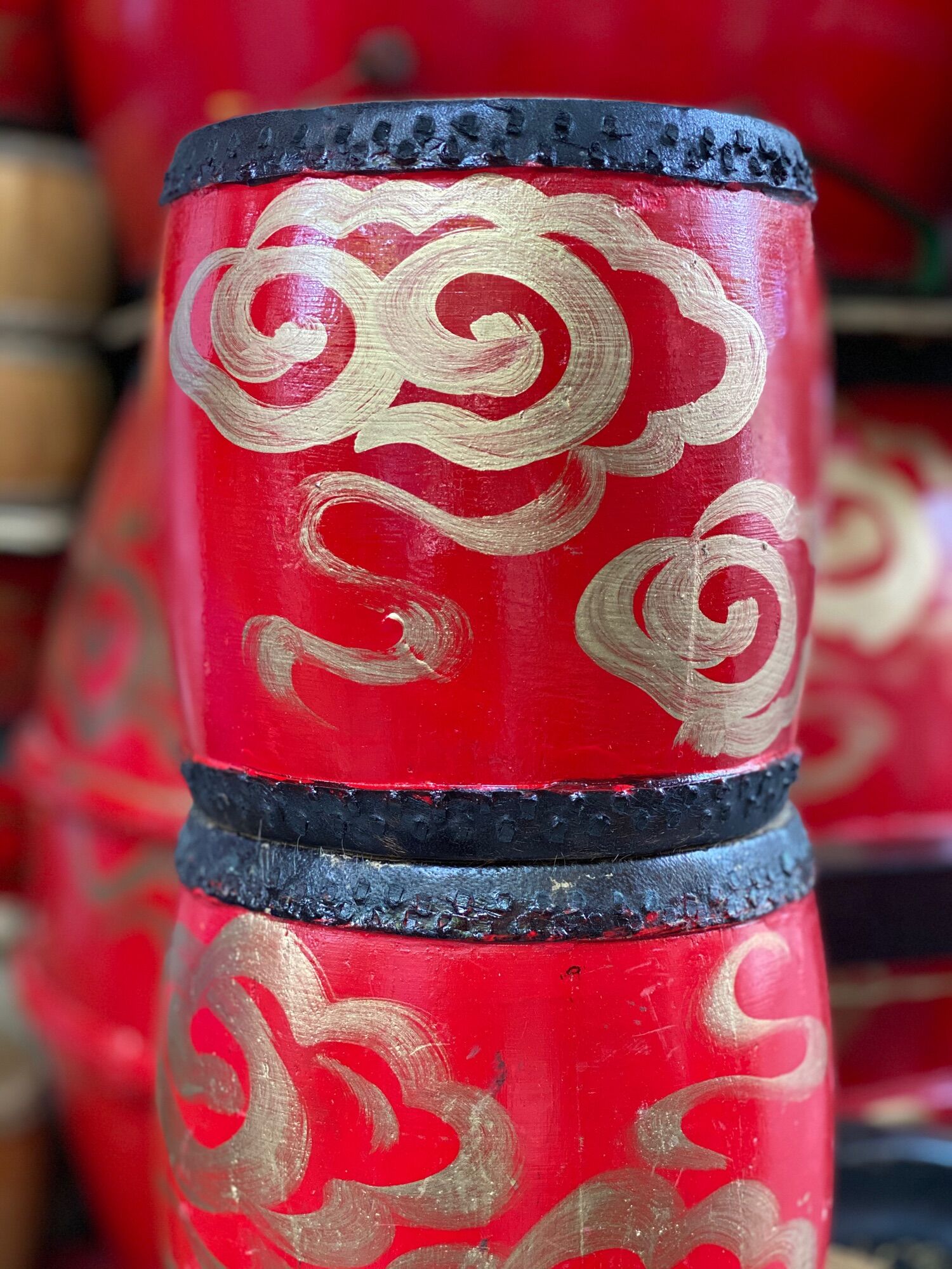 Trống gỗ mít