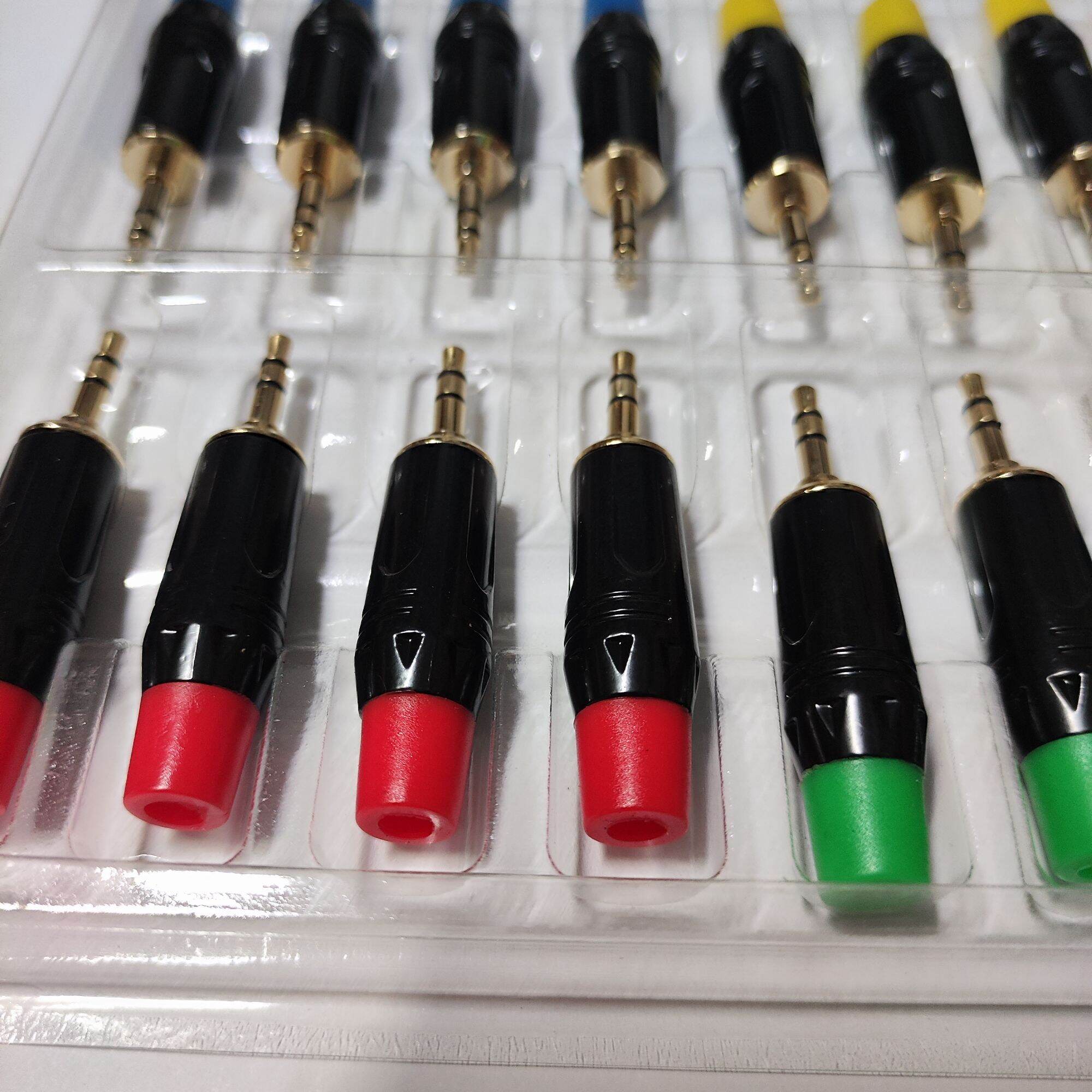 Jack hàn 3.5 3 chấu chuôi 6mm