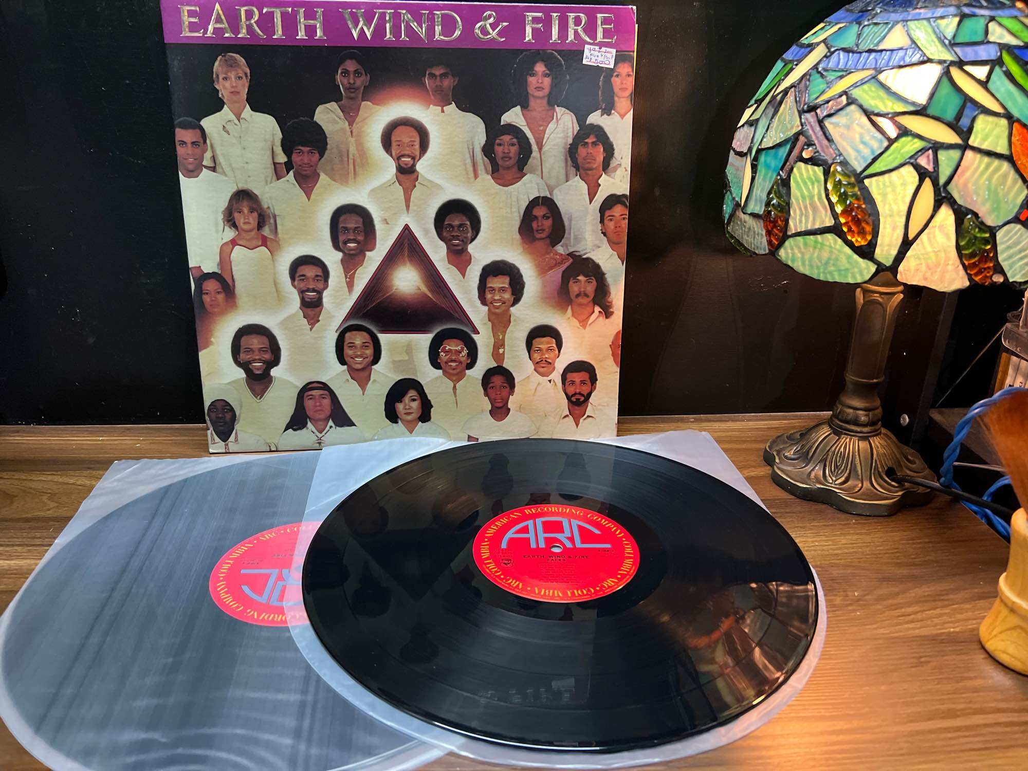 Bộ 2 Đĩa than vinyl: Earth, Wind & Fire 🔥Album: Faces