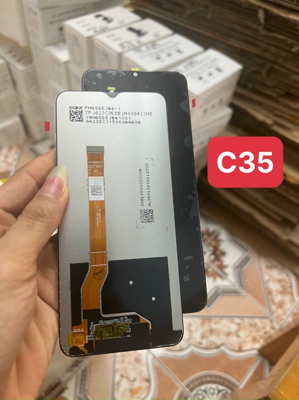 Màn hình realme C35 zin hãng