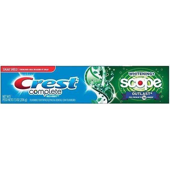 Kem đánh răng Crest Scope USA tuýp 232g mẫu mới
