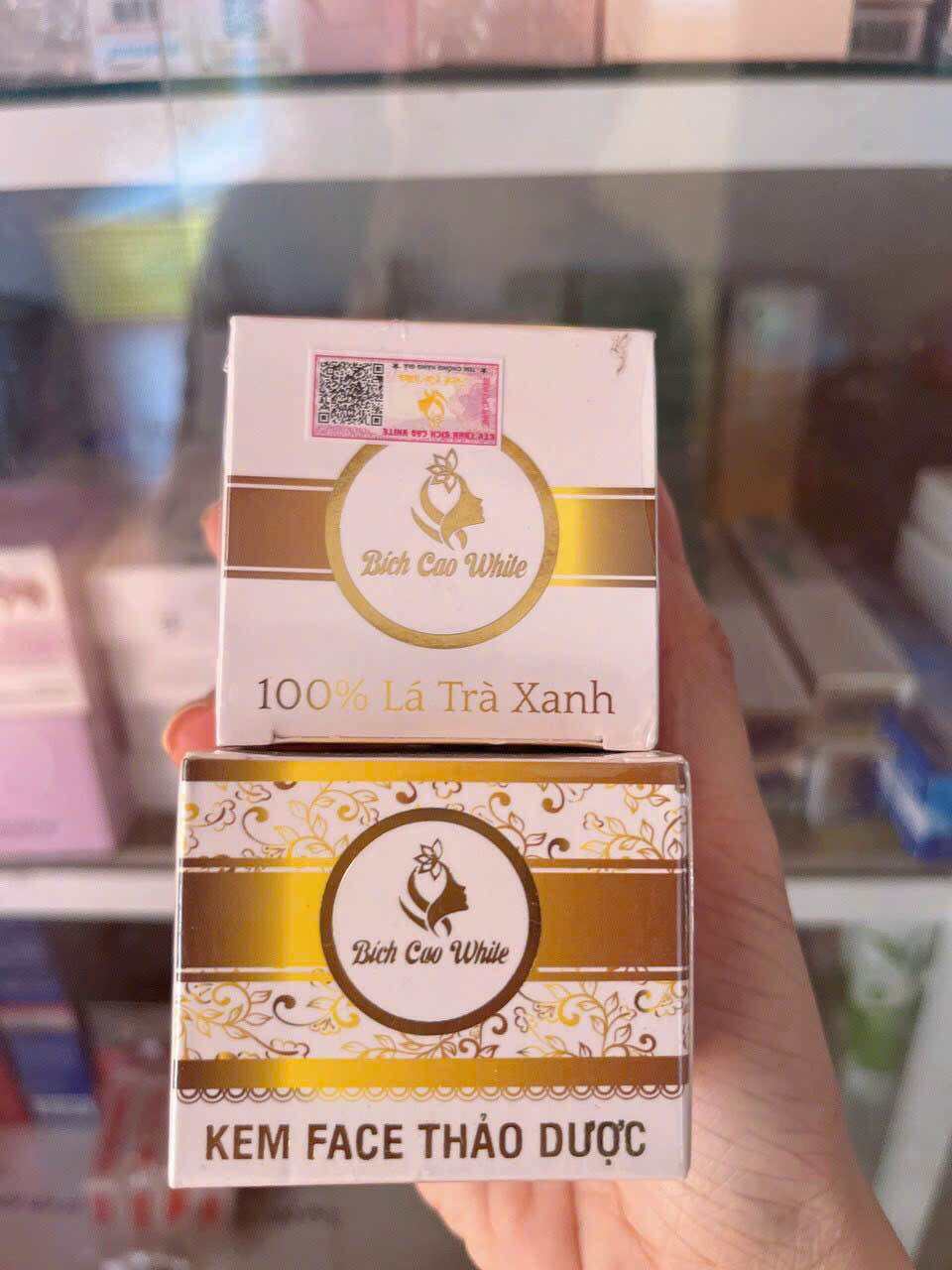 Kem Face Trà Xanh Bích Cao White