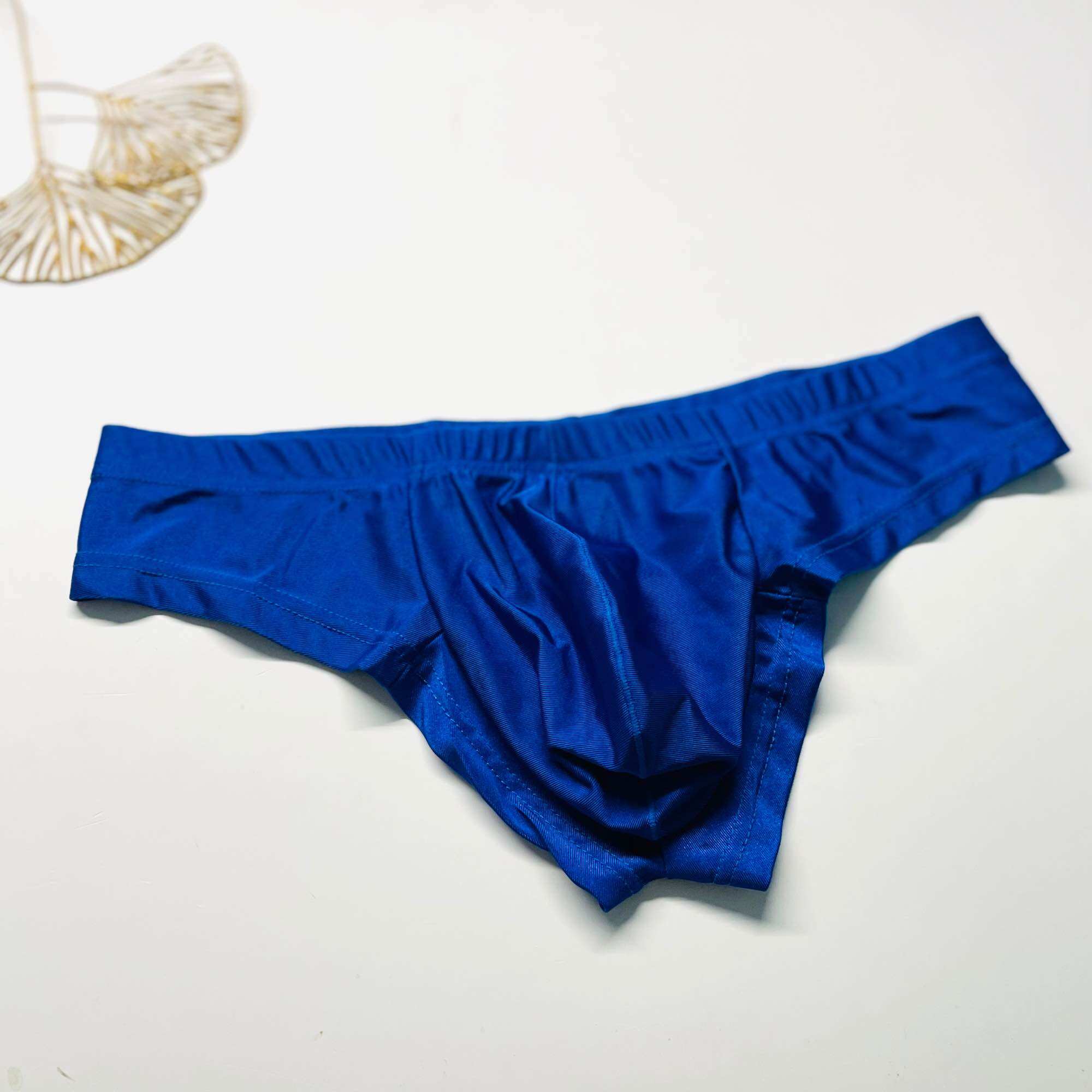 Quần lót nam bikini thun nữa mông size M-XL