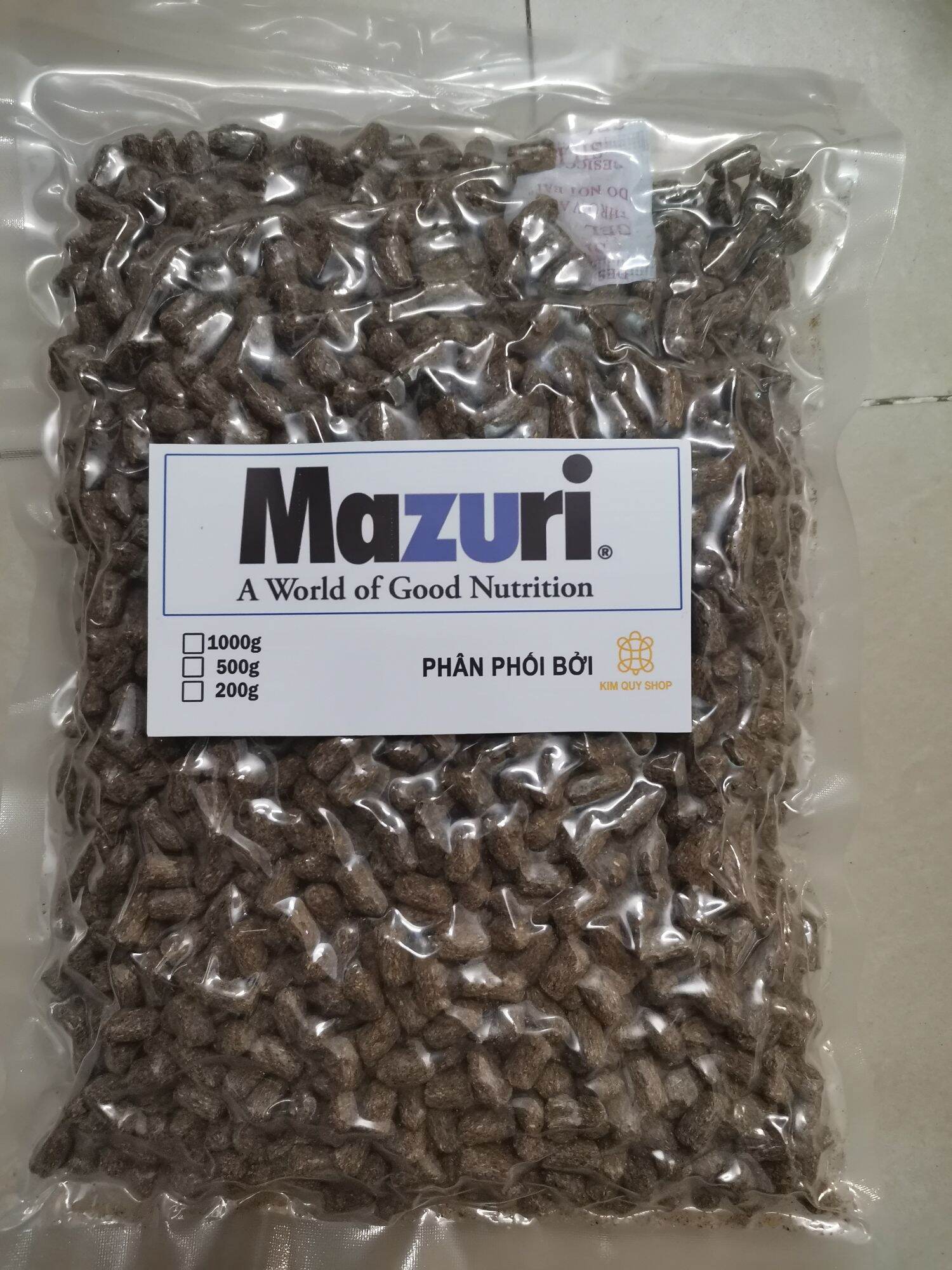 Thức ăn mazuri 5e5l dành cho bò sát 500gr
