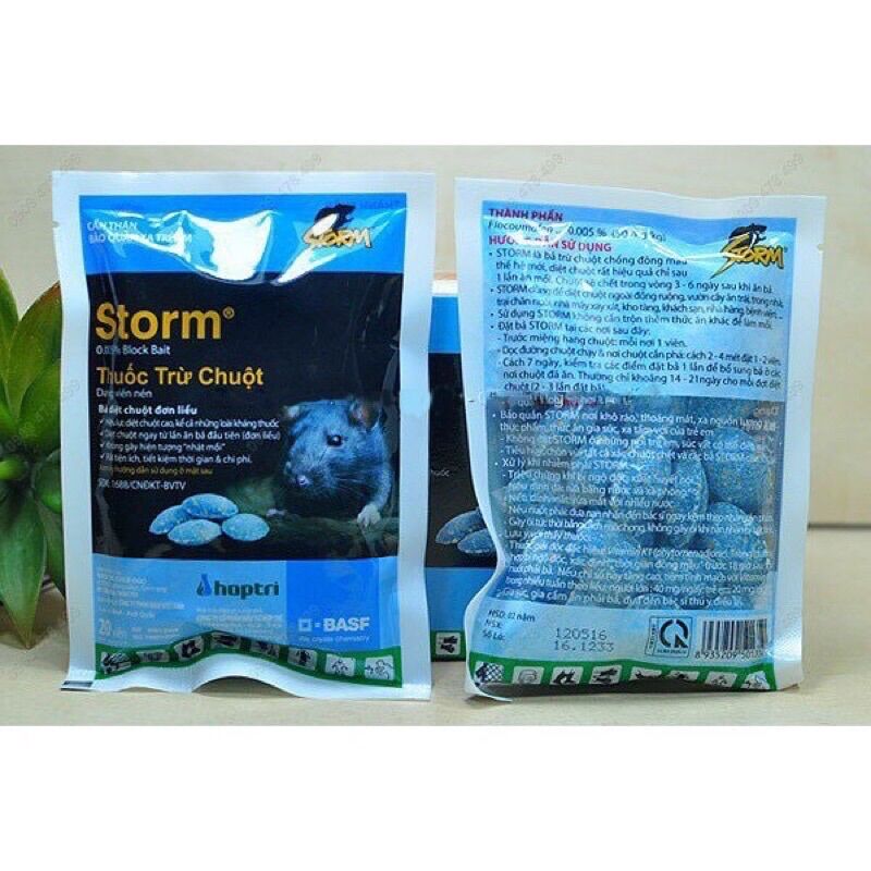 Thuốc diệt chuột Storm dạng viên