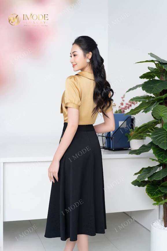 Áo cổ tròn tay ngắn 108