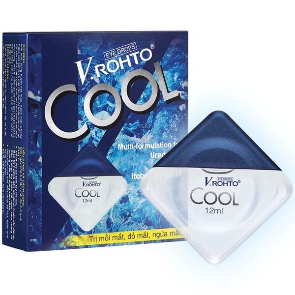 Nhỏ mắt v.rohto cool chai 12ml