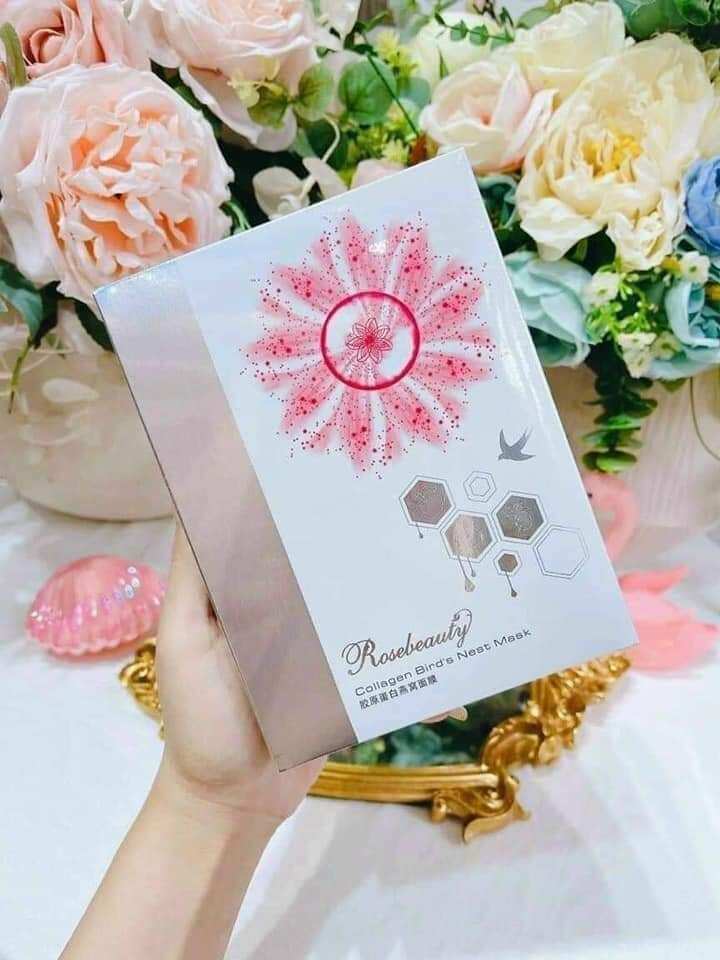 Hộp 10 Miếng Mặt Nạ Yến Tươi Collagen