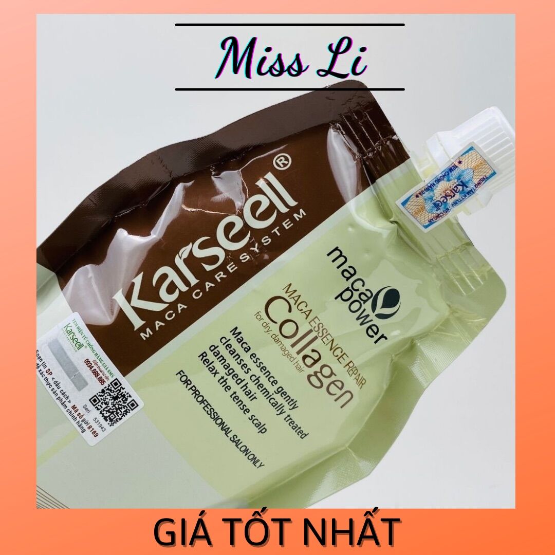 [HCM]?? [GIÁ TỐT] ?? Kem Ủ Tóc Karseell Maca Power Collagen 500ml