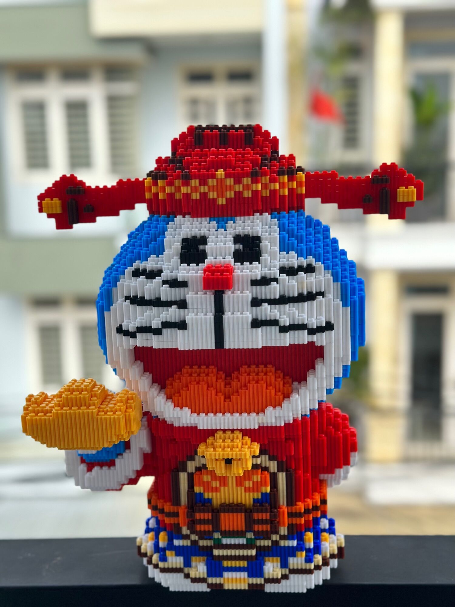 [68CM] MÔ HÌNH LẮP RÁP DORAEMON THẦN TÀI 68CM